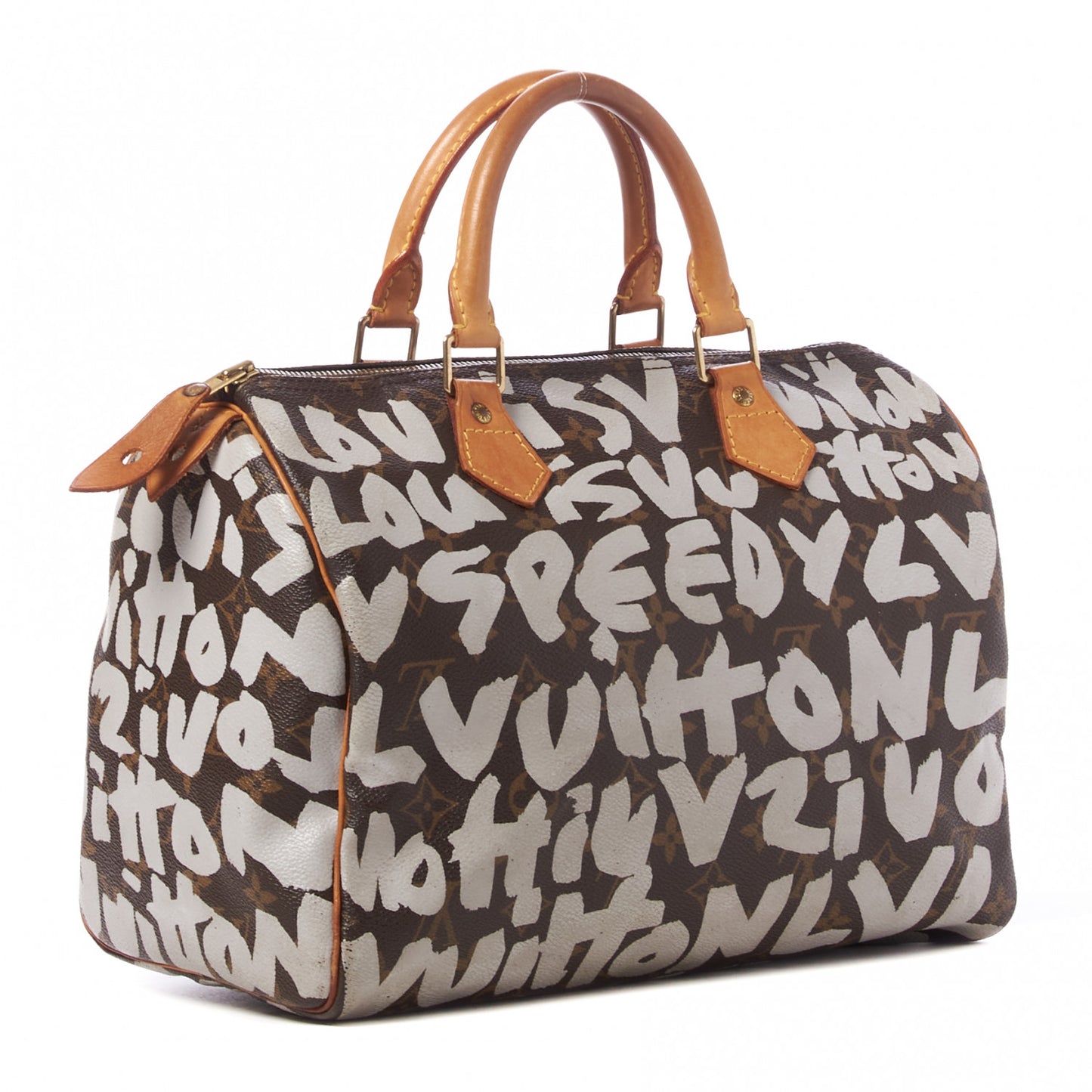 Monogram Graffiti Speedy 30 Silver
