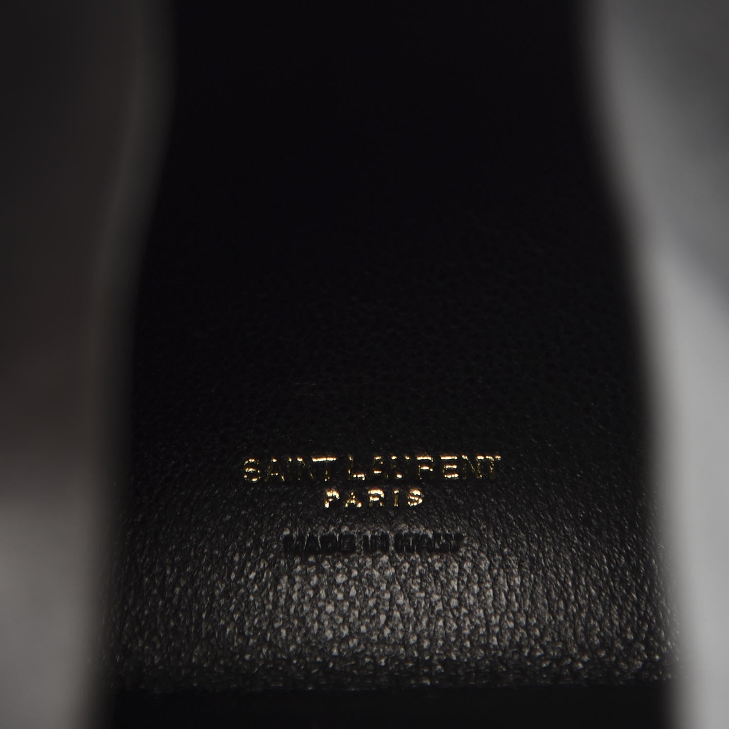 Saint Laurent Lambskin Pyramid Clutch Blue 5 of 11