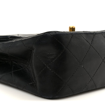Chanel Lambskin Quilted Mini Square Flap Black 11 of 12
