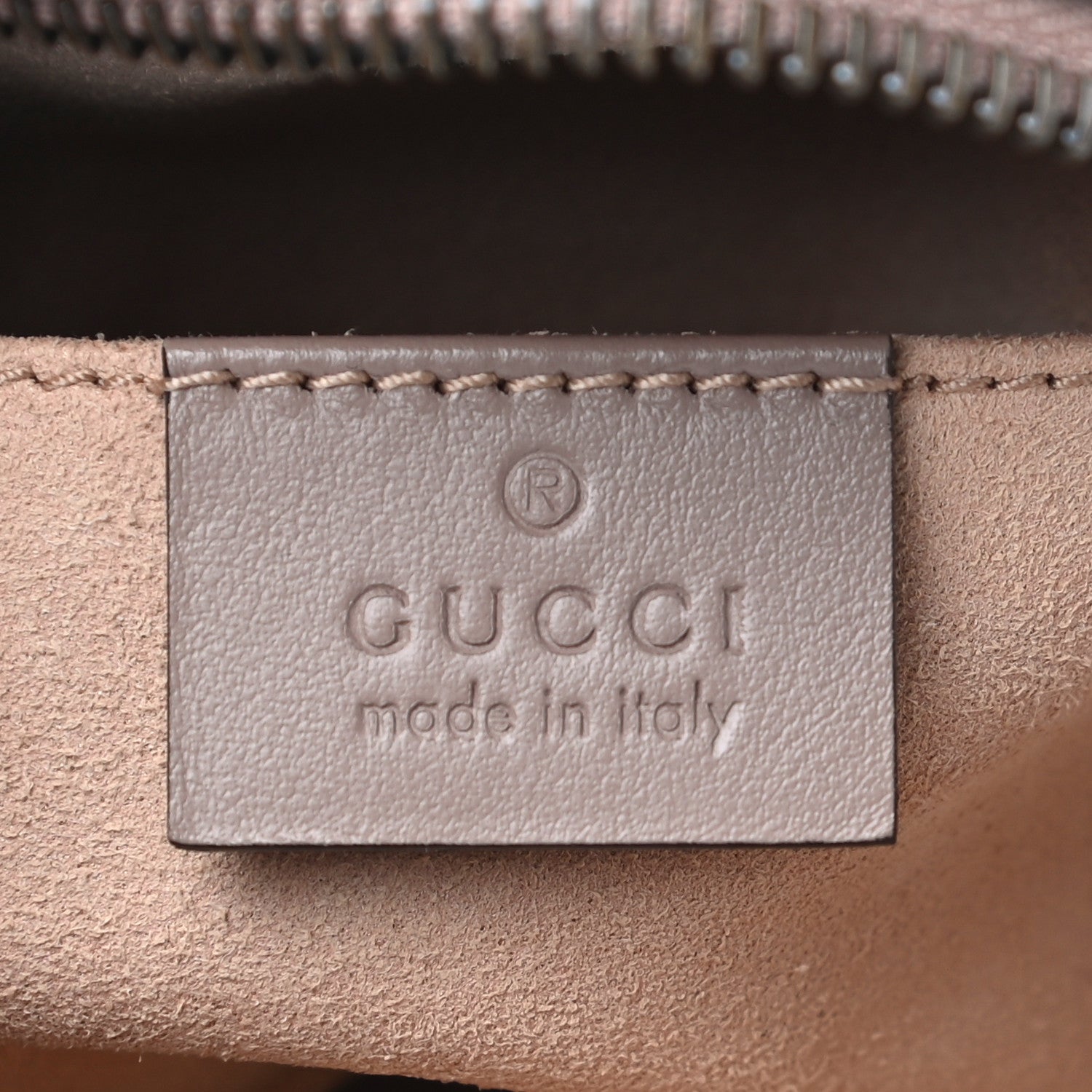 Gucci Calfskin Matelasse Mini GG Marmont Chain Shoulder Bag Porcelain Rose 11 of 20