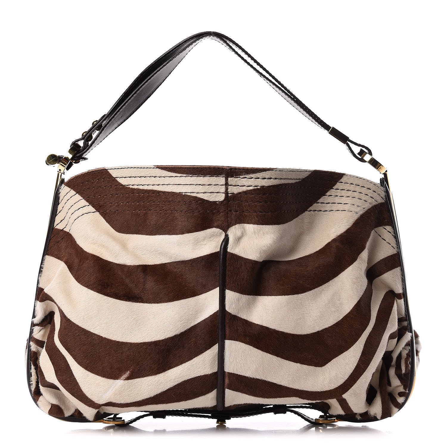 Jimmy Choo Pony Hair Zebra Print Shoulder Bag 1 of 19