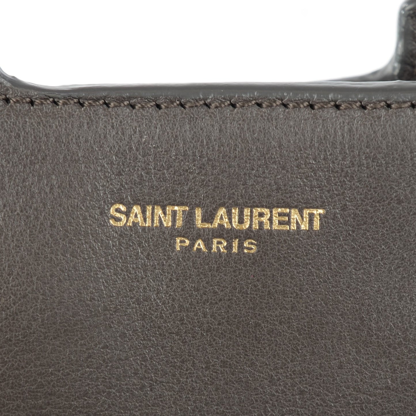 Calfskin Small Classic Y Cabas Grey