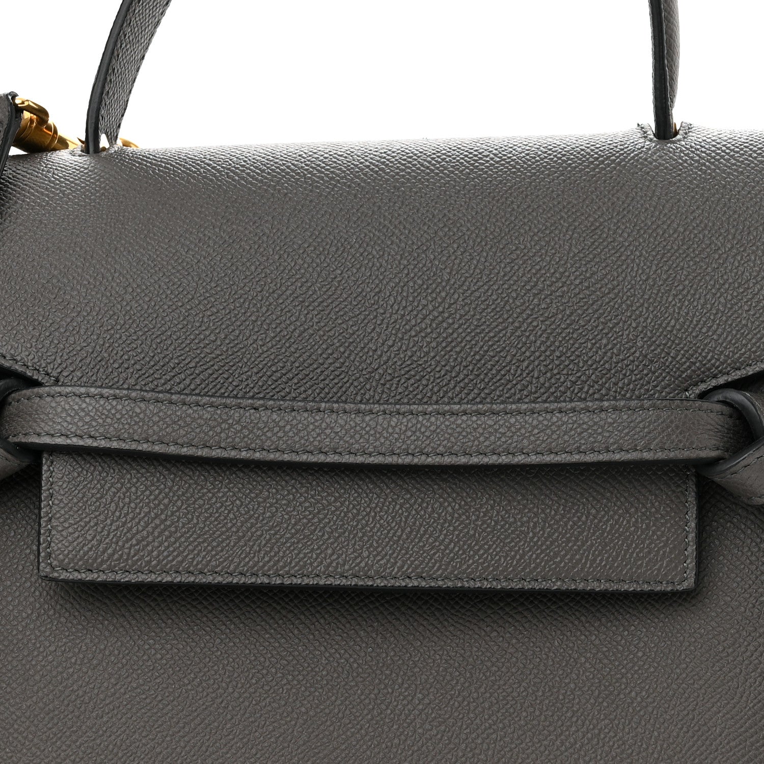 Celine Baby Grained Calfskin Micro Belt Bag Grey 9 of 12
