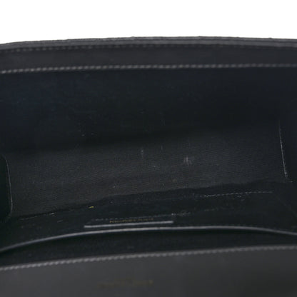 Saint Laurent Grain De Poudre Textured Mixed Matelasse Medium Triquilt Monogram Satchel Earth 5 of 8