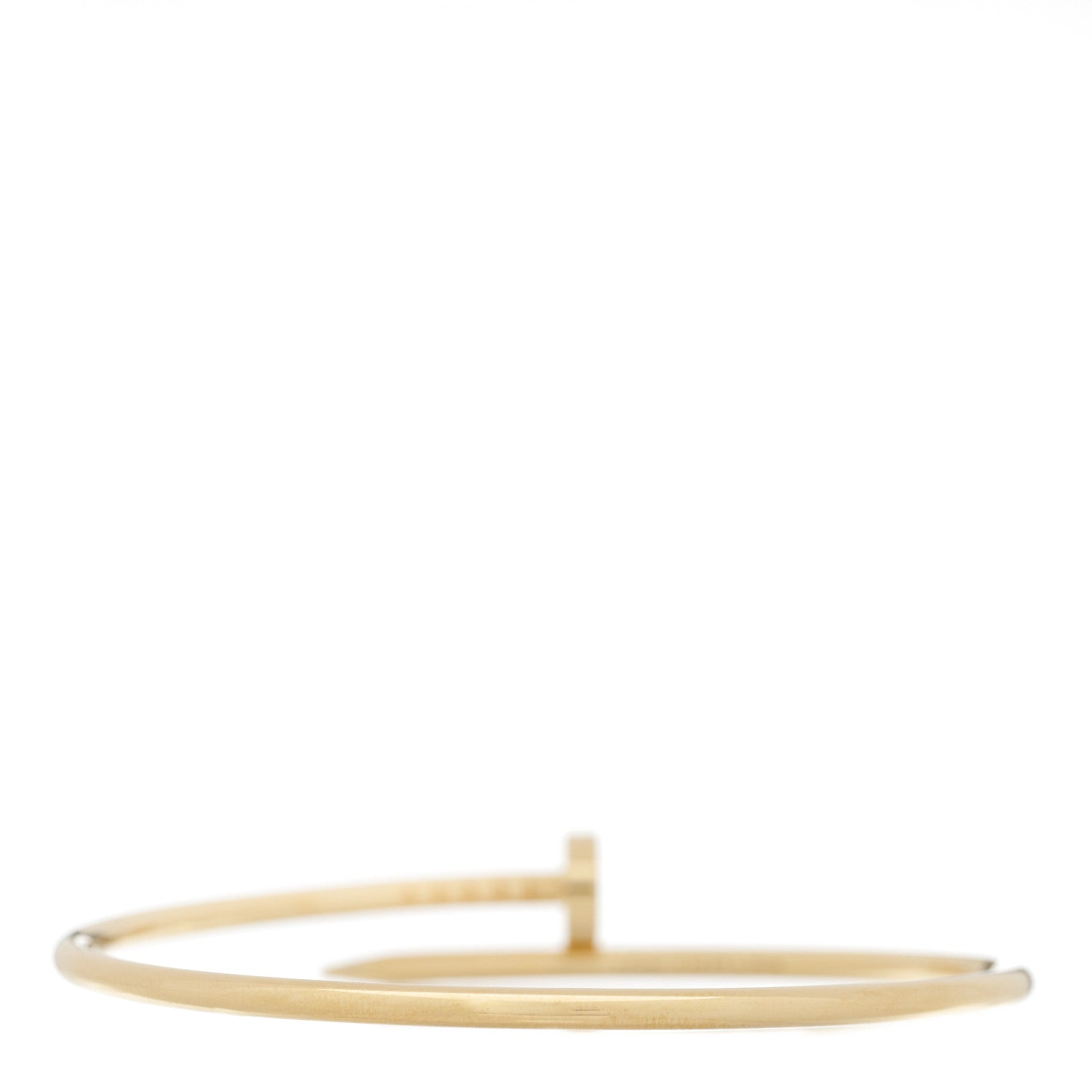 Cartier 18K Yellow Gold Small Juste Un Clou Bracelet 16 4 of 8