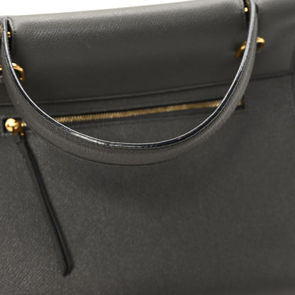 Celine Grained Calfskin Mini Belt Bag Grey 10 of 14