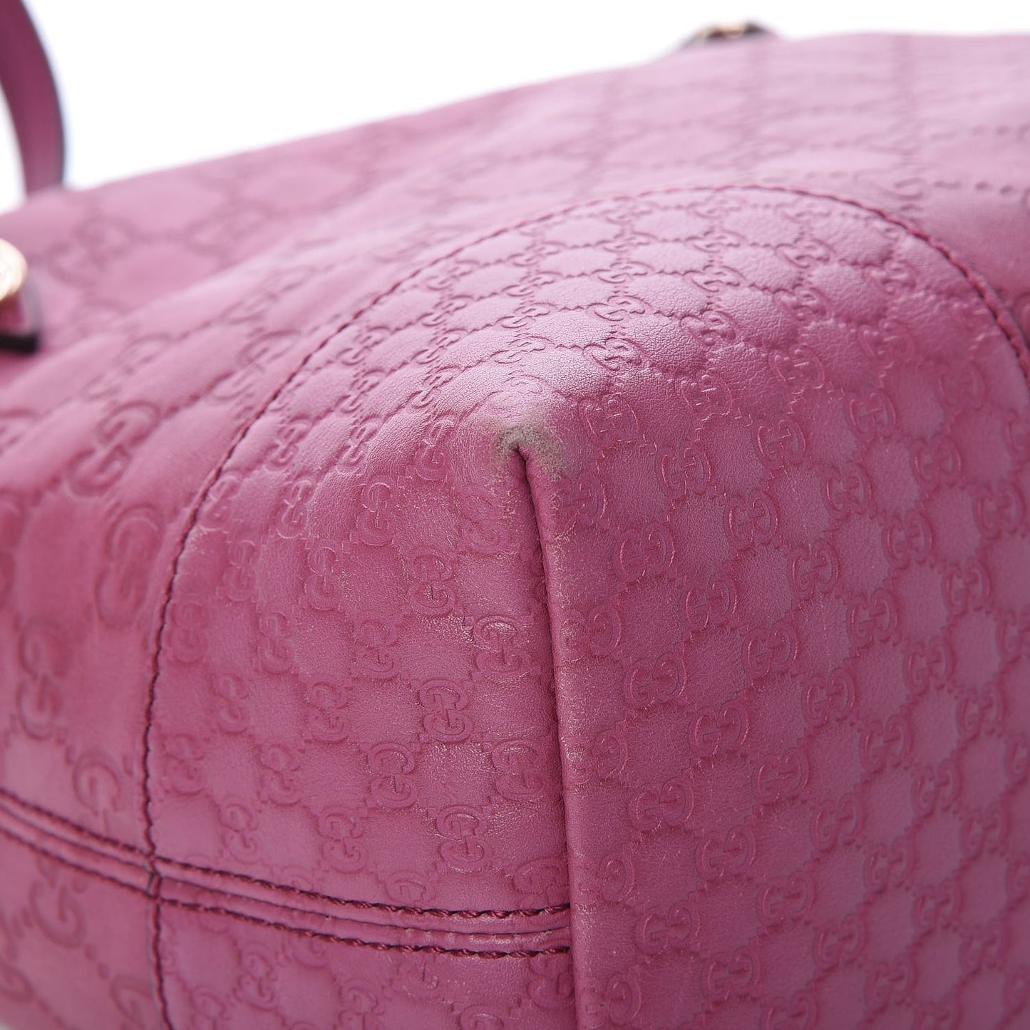 Guccissima Medium Bree Foldover Tote Peonia Flower