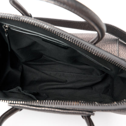 Givenchy Metallic Sugar Goatskin Medium Antigona Gunmetal 5 of 10