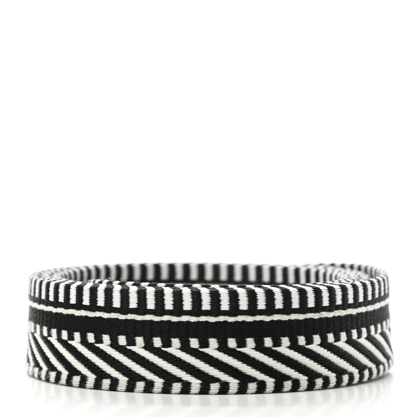 Toile Swift 25mm Sangle Cavale Shoulder Strap Black Ecru