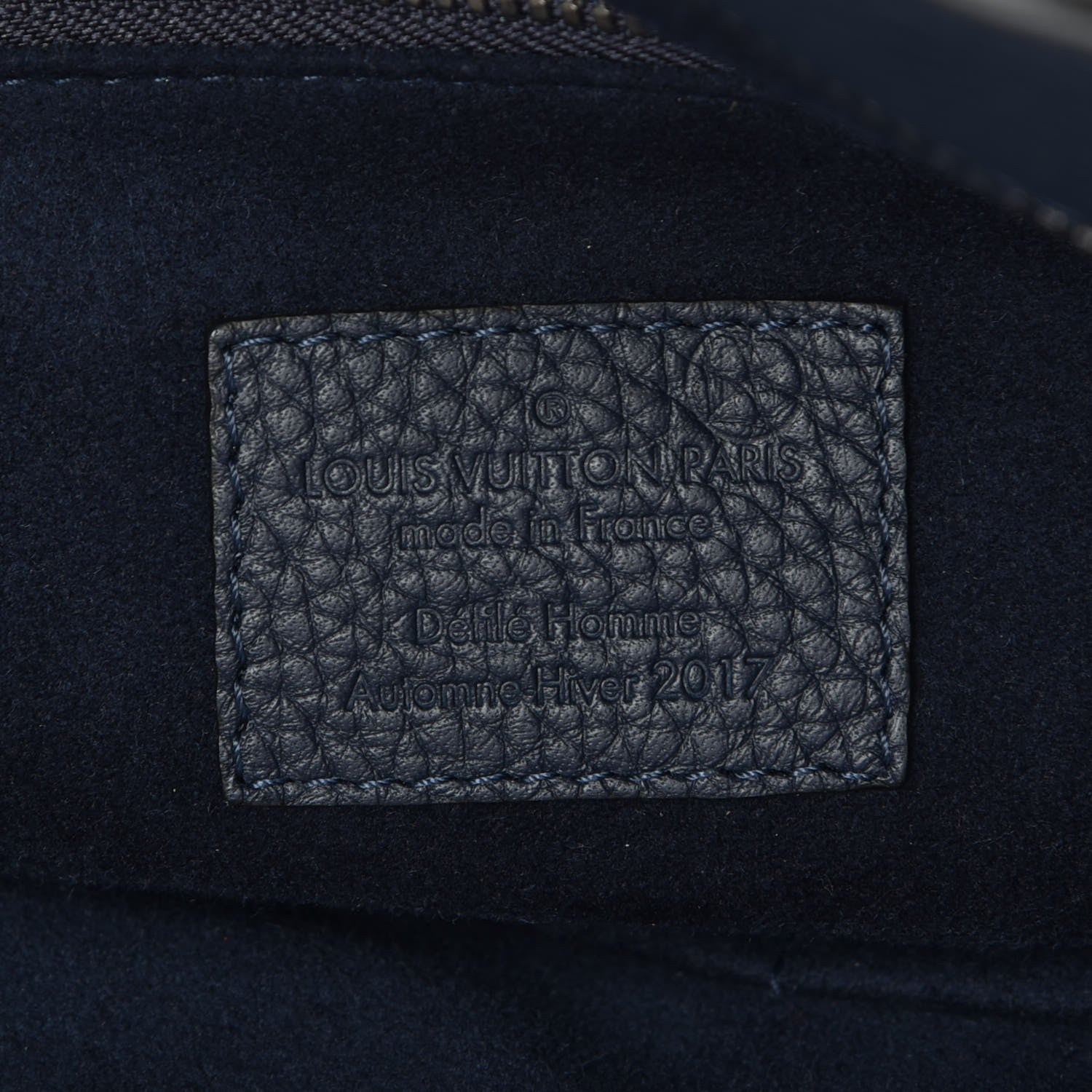 Louis Vuitton Taurillon East Side Tote MM Indigo 7 of 8