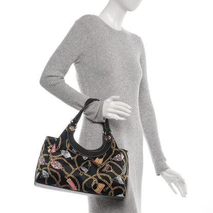Gucci Satin Medium Charmy Shoulder Bag Multicolor 2 of 7