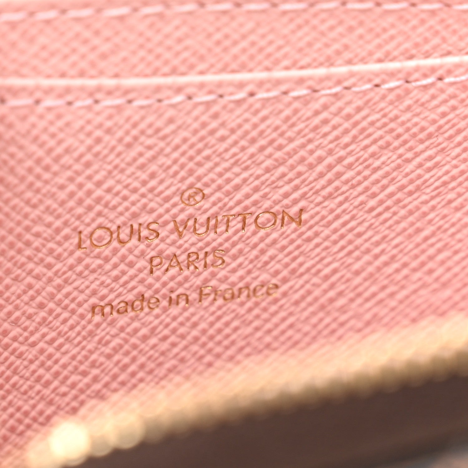 Louis Vuitton Damier Ebene Zippy Coin Purse Rose Ballerine 6 of 7