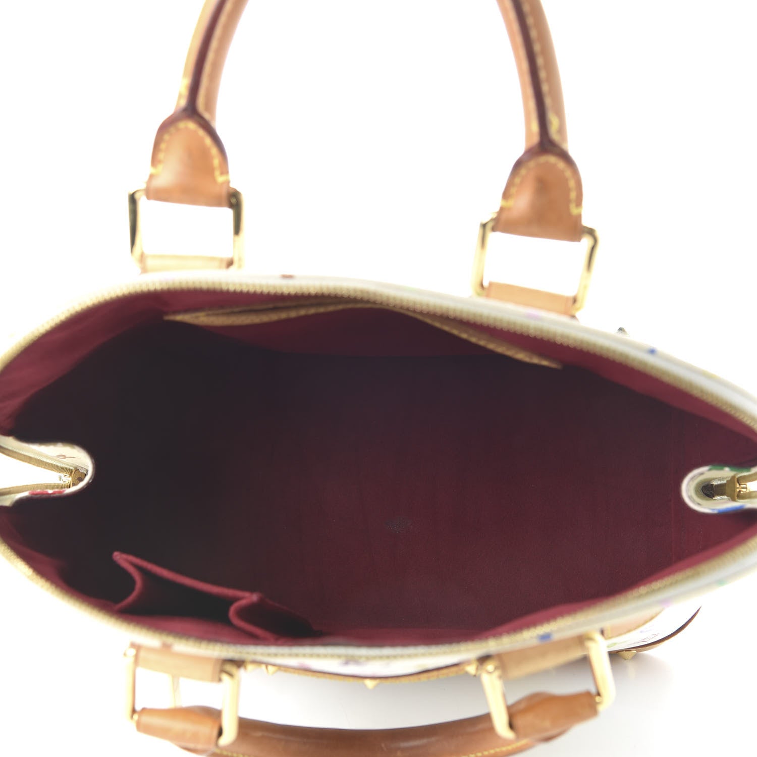 Louis Vuitton Monogram Multicolor Alma White 5 of 9
