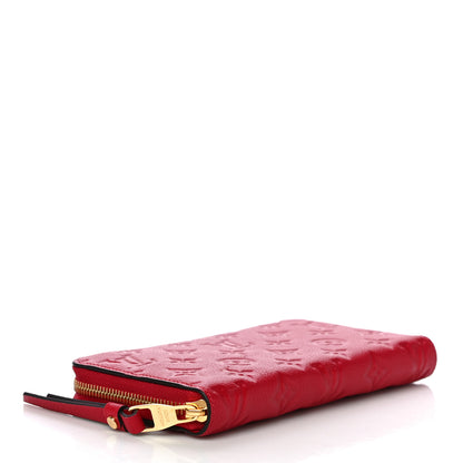 Louis Vuitton Empreinte Zippy Wallet Scarlet 4 of 9