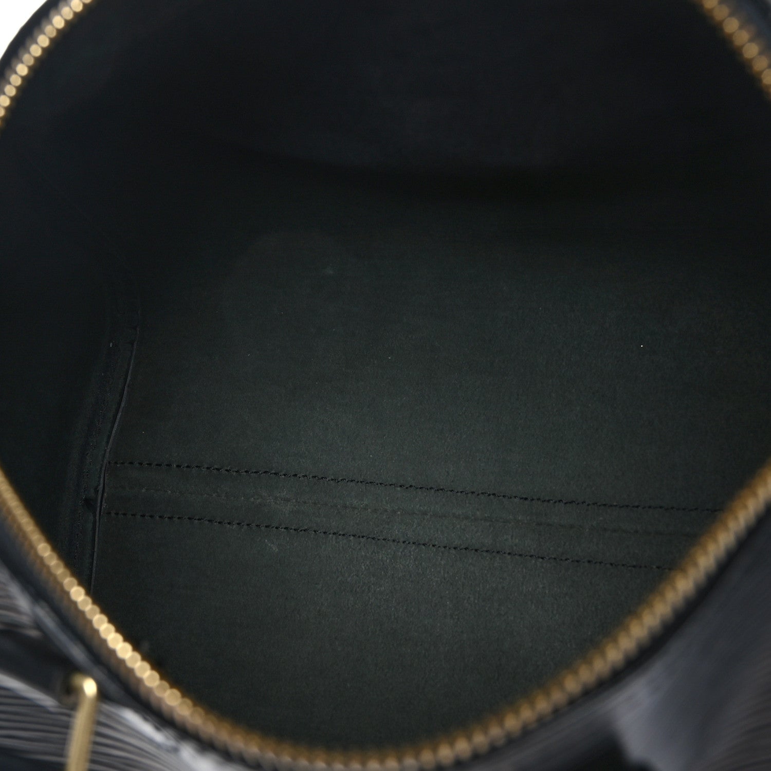 Louis Vuitton Epi Speedy 25 Black 5 of 11