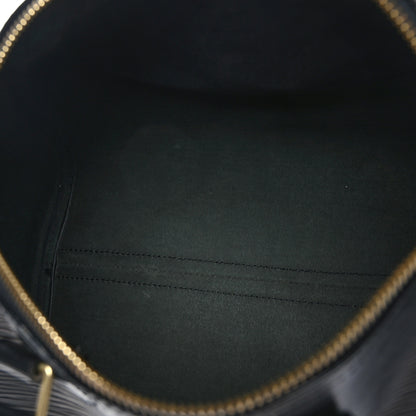 Louis Vuitton Epi Speedy 25 Black 5 of 11