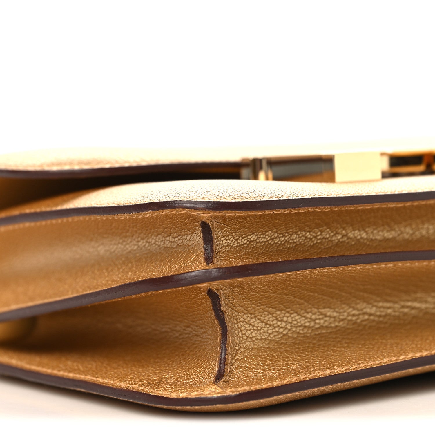 Hermes Metallic Chevre Chamkilight Constance 18 Doré 10 of 12