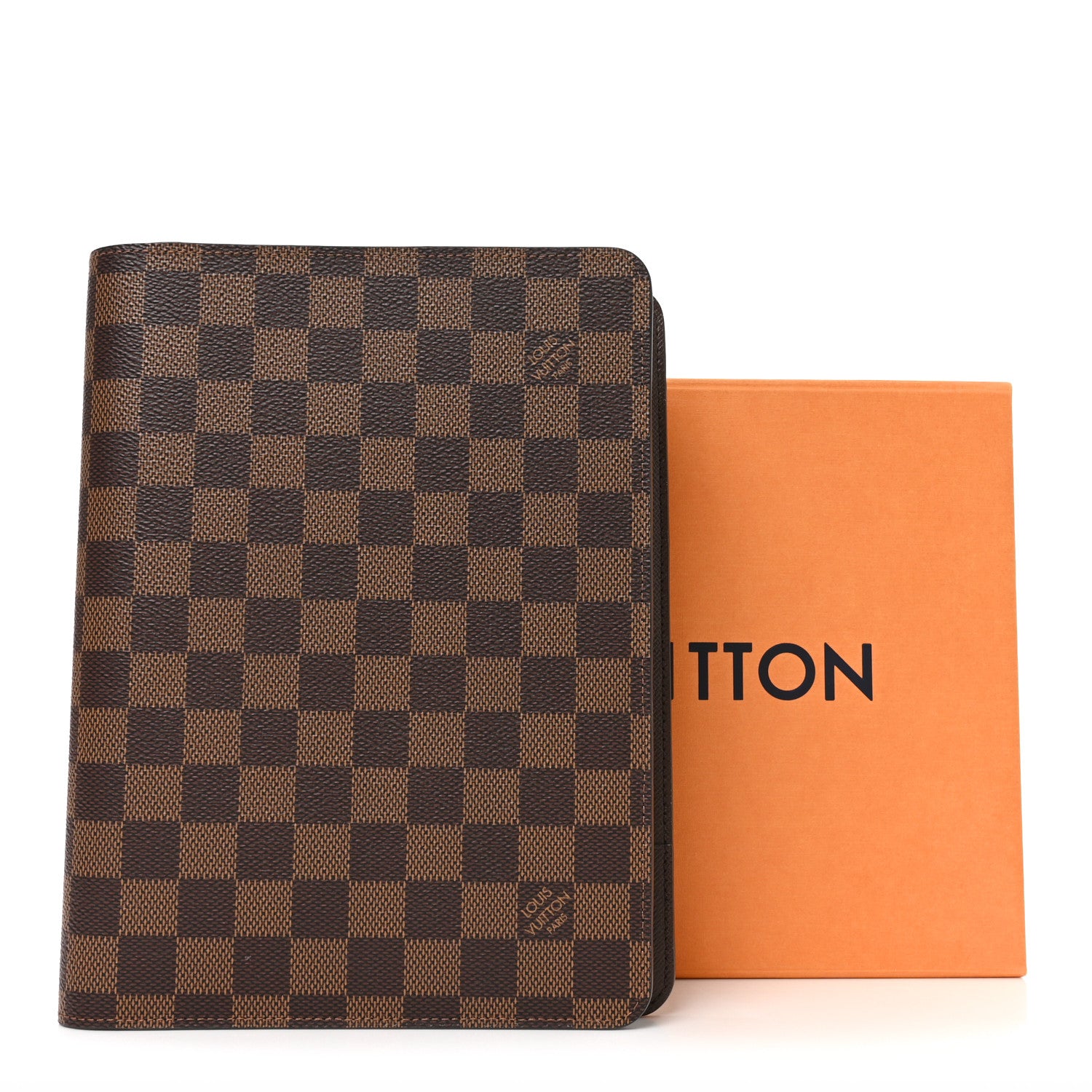 Louis Vuitton Damier Ebene Desk Agenda Cover 8 of 8