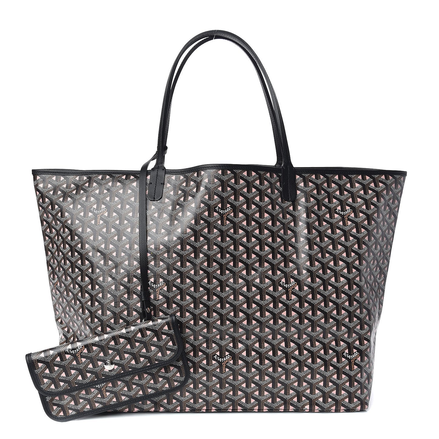Goyardine Saint Louis Claire Voie GM Black Pink