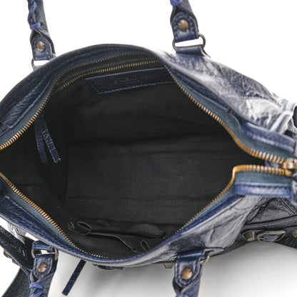 Balenciaga Agneau Classic Hardware S City Bleu Nuit Dark Sea 5 of 10
