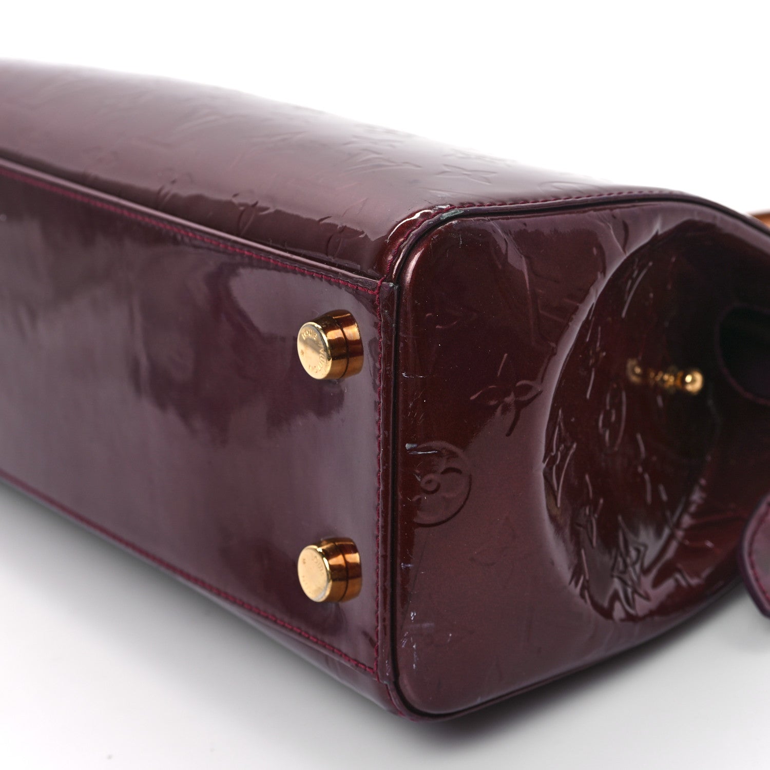 Louis Vuitton Vernis Brea MM Amarante 9 of 10