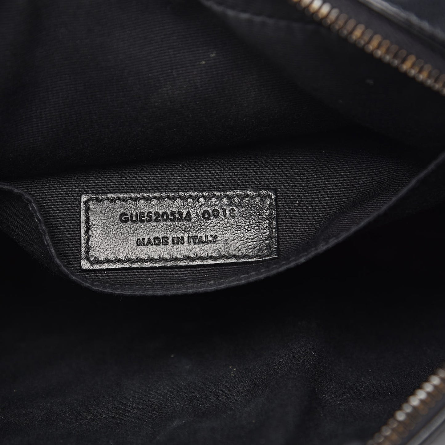 Calfskin Matelasse Monogram Lou Camera Bag Black