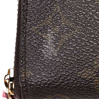 Louis Vuitton Monogram Clemence Wallet Fuchsia 14 of 15