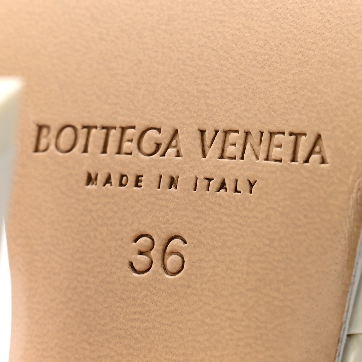 Bottega Veneta Patent Cha Cha Mule Pumps 36 White 7 of 8