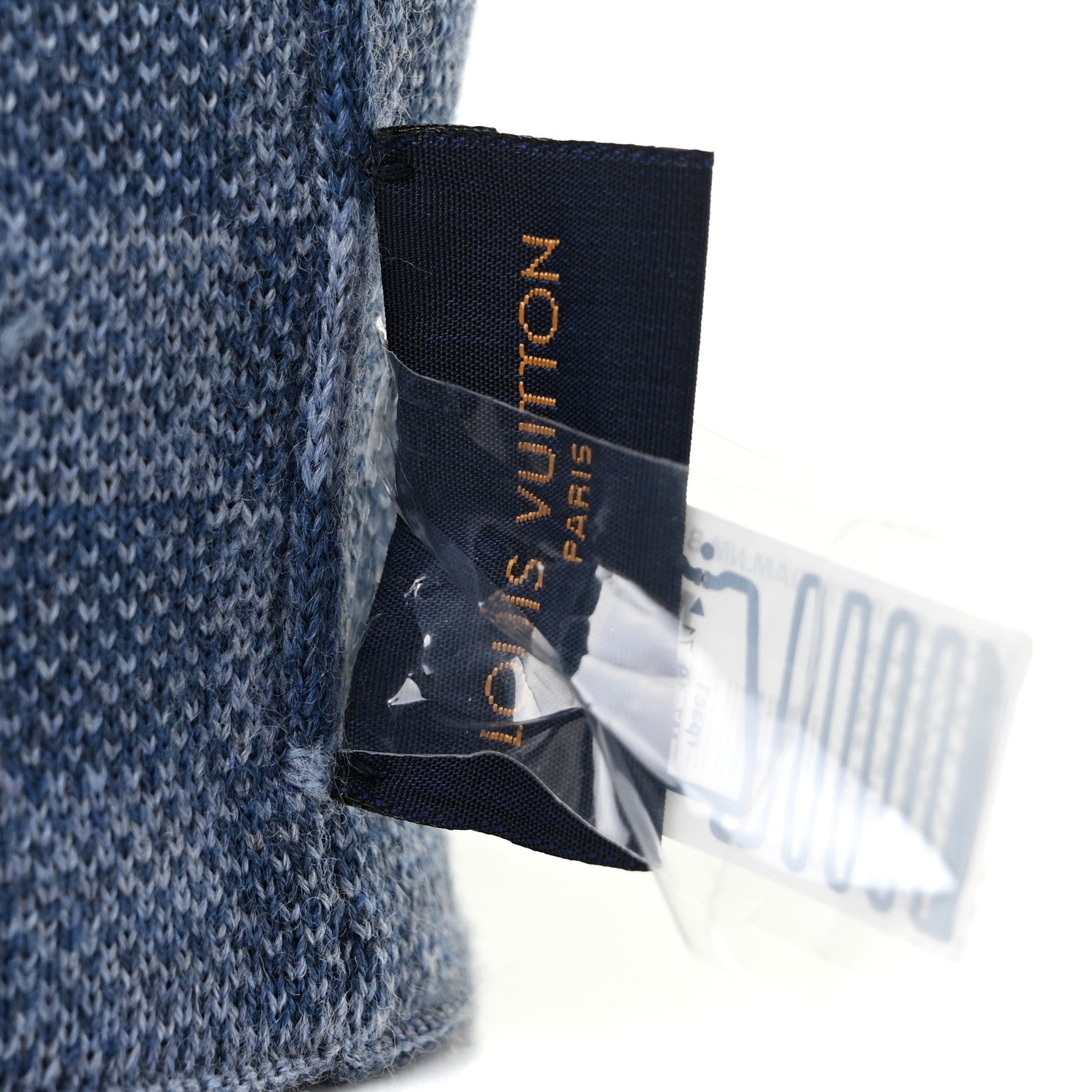 Louis Vuitton Wool Petit Damier Hat NM Light Blue 4 of 4