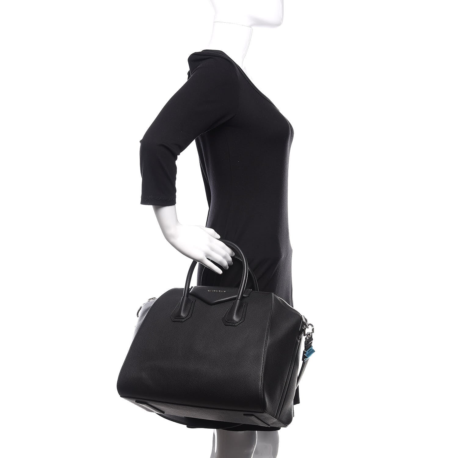 Givenchy Sugar Goatskin Medium Antigona Black 3 of 11