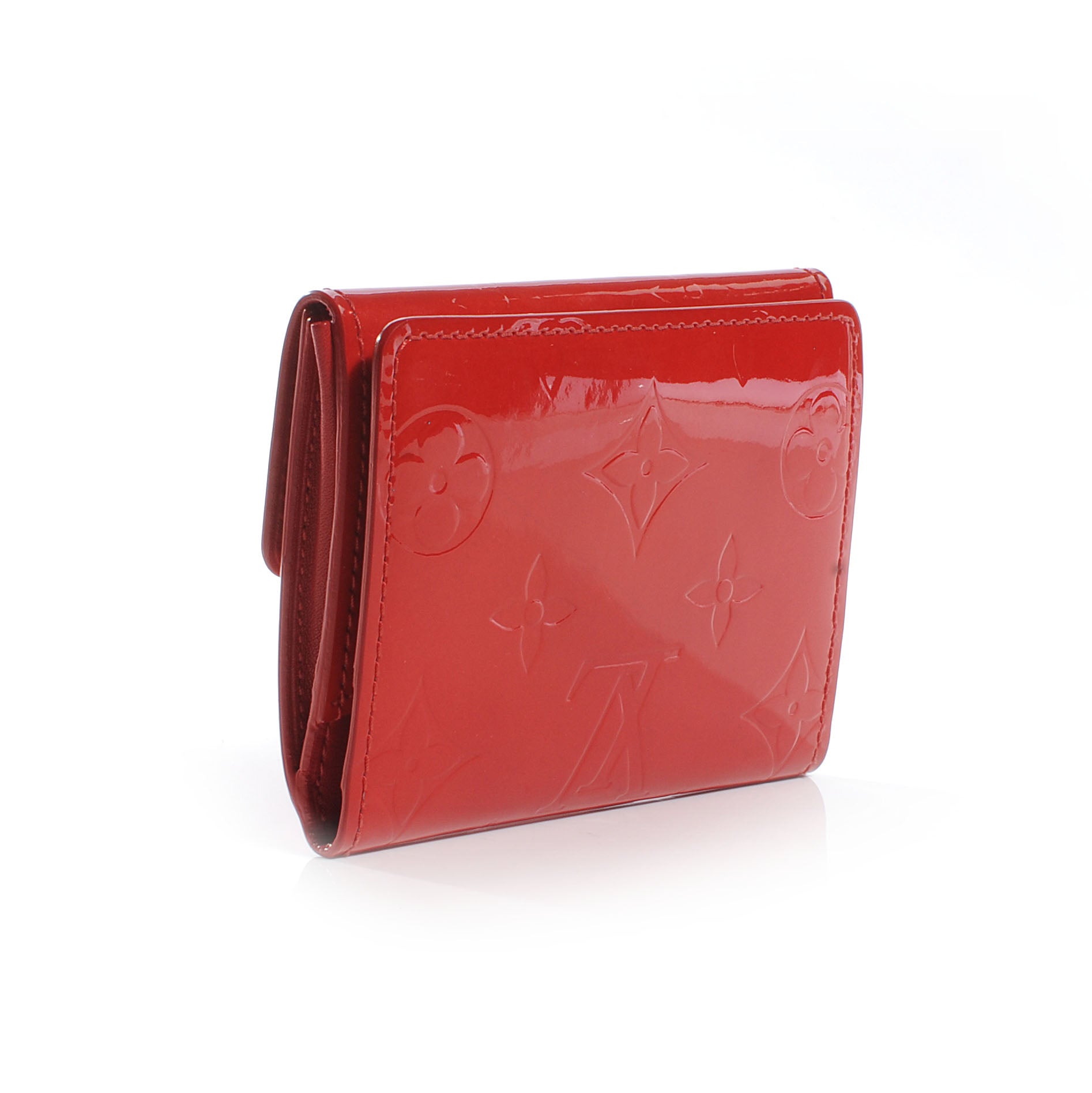 Louis Vuitton Vernis Ludlow Wallet Rouge 3 of 7