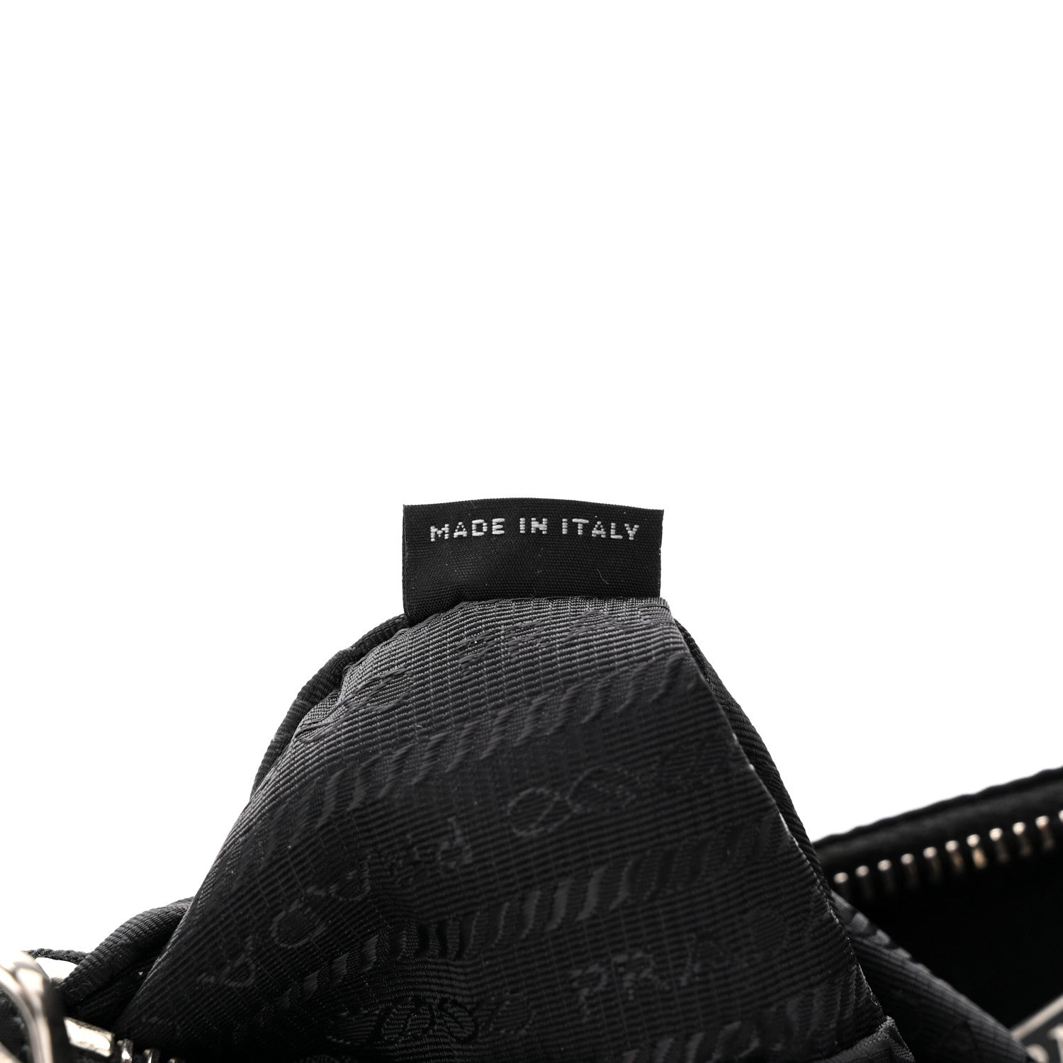 Prada Nylon Re-Edition 2005 Shoulder Bag Black 7 of 12