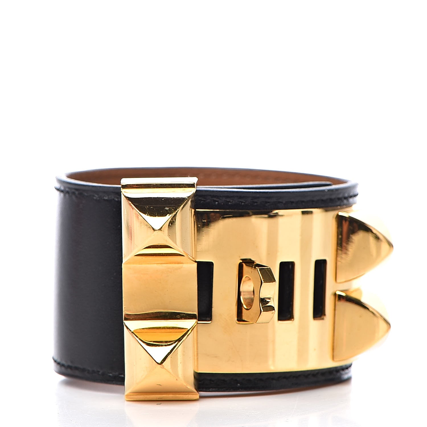 Hermes Box Collier de Chien CDC Bracelet S Black 1 of 5