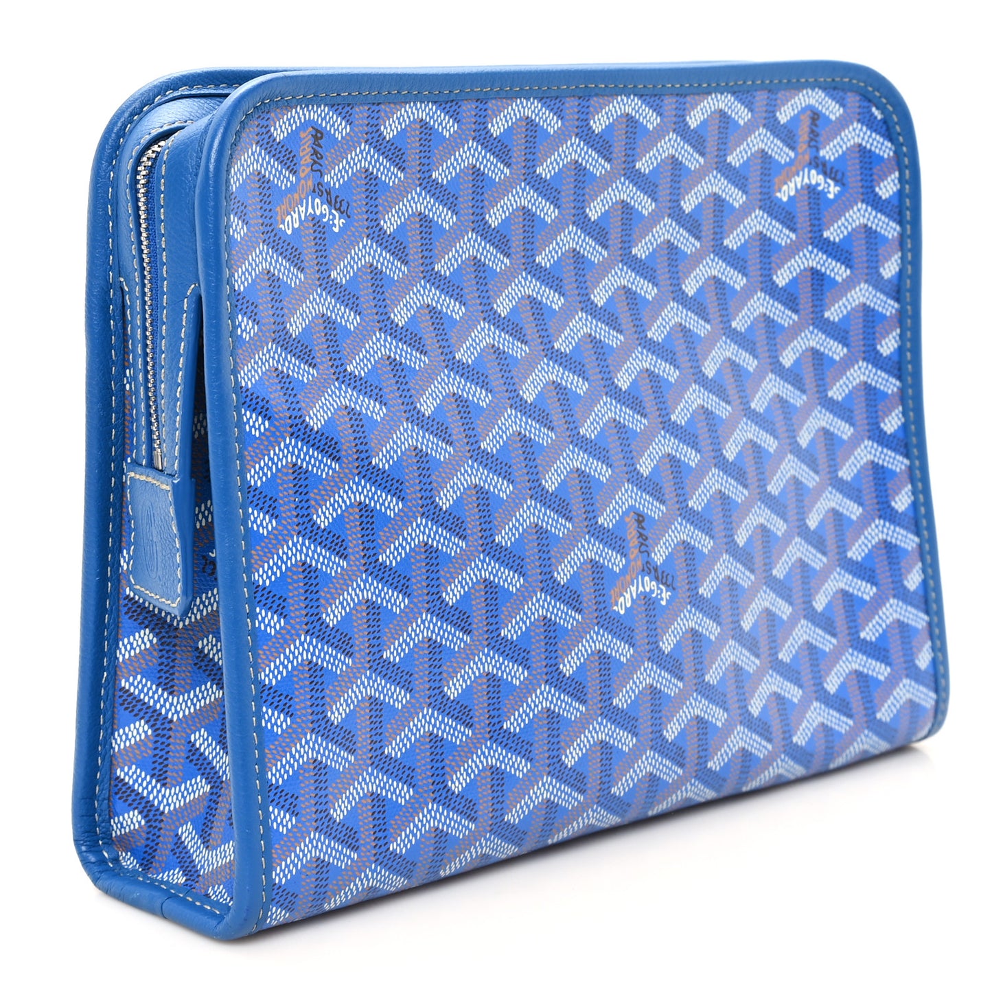 Goyardine Jouvence Toiletry Pouch Sky Blue