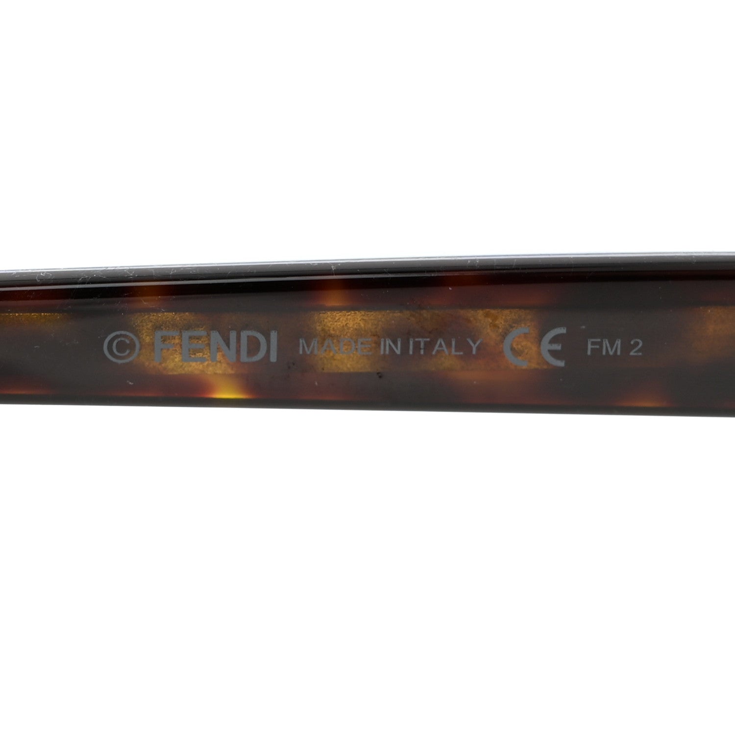 Fendi Studded Square Cat Eye Sunglasses FF 0260/S Havana 6 of 7
