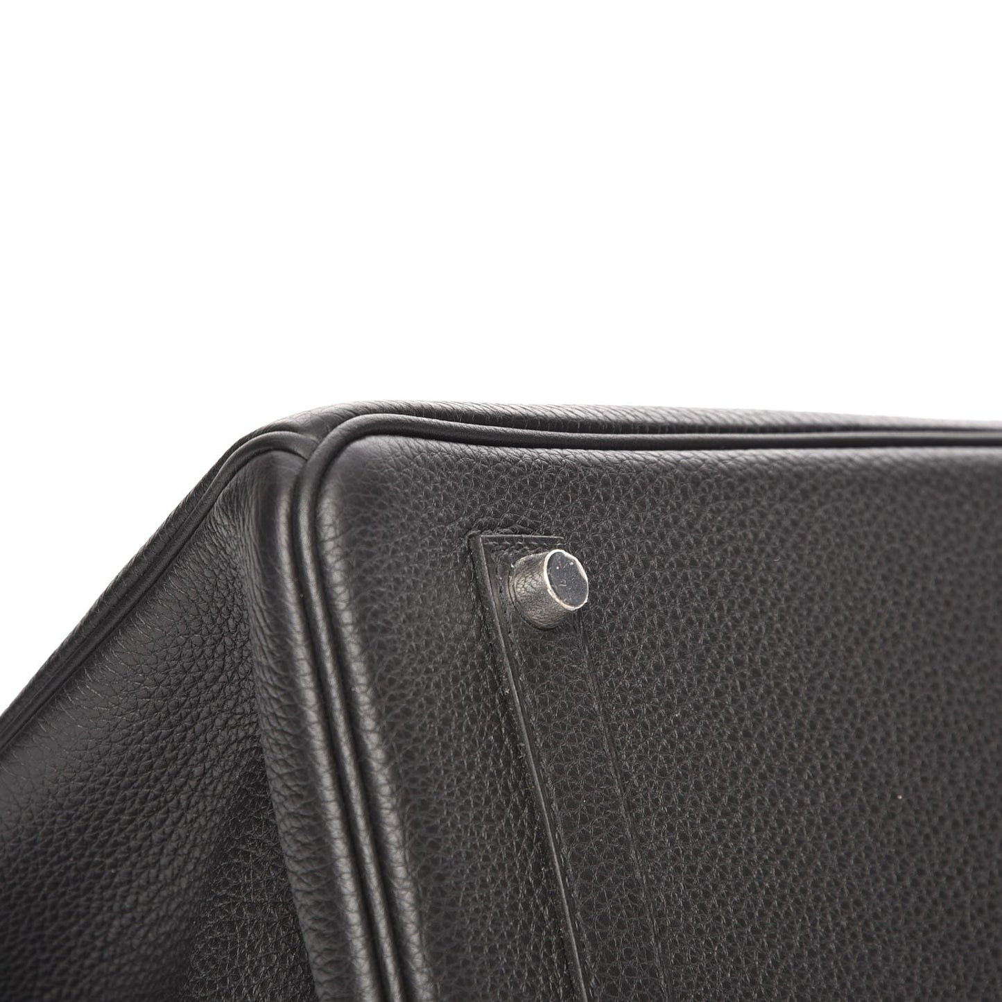 Togo Birkin 35 Black Bleu Agate