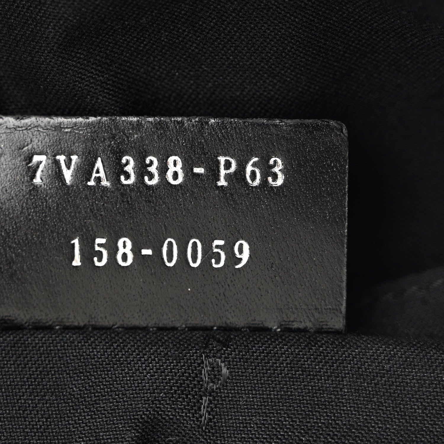 Fendi Spalmati Pequin Messenger Bag Black 7 of 10
