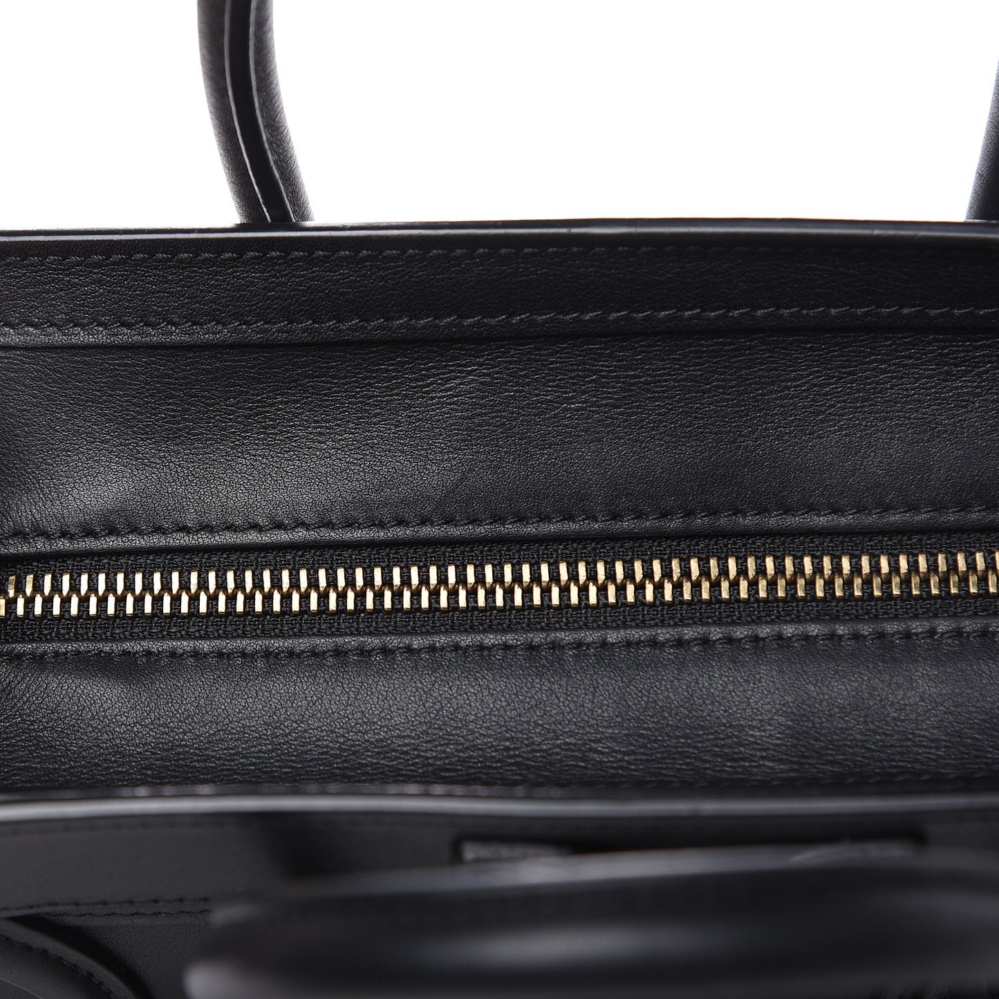 Smooth Calfskin Nano Luggage Black