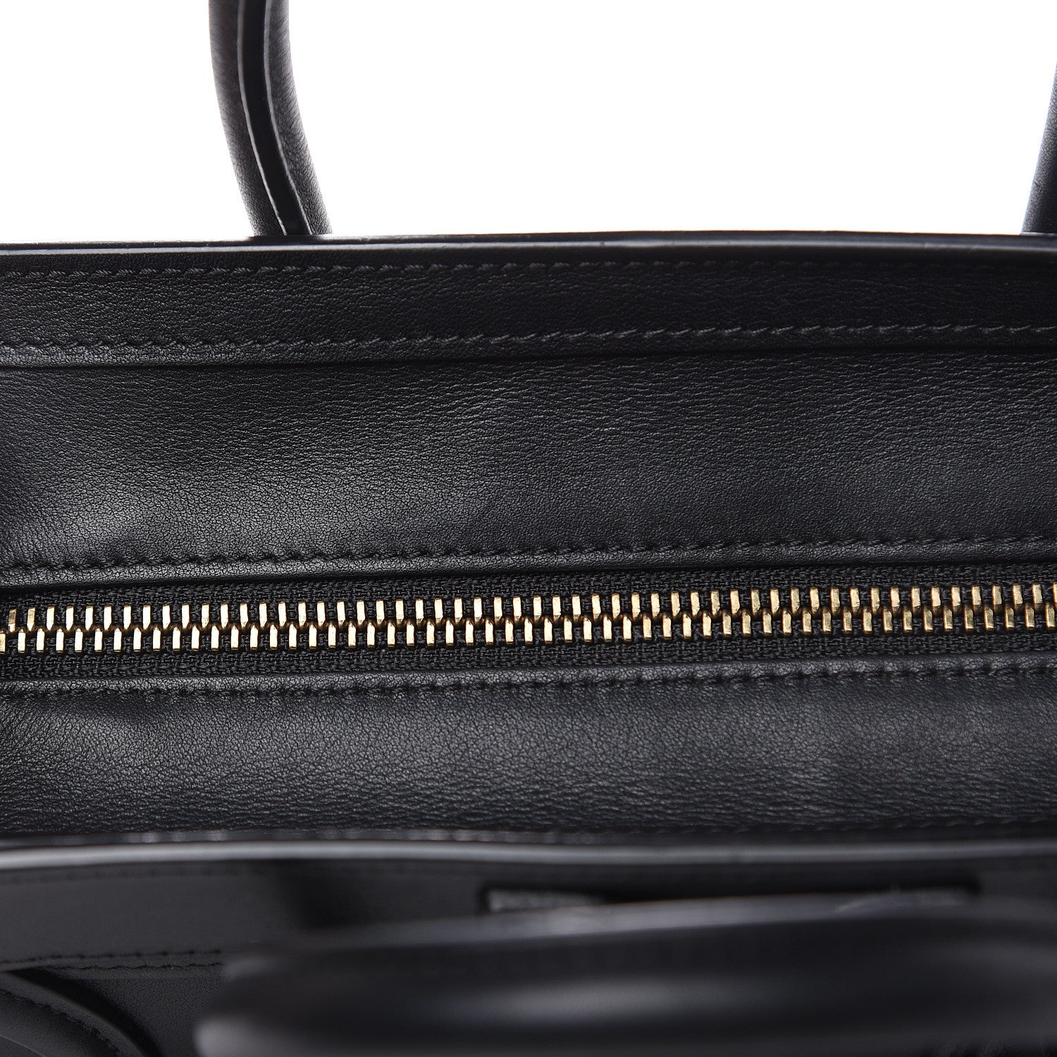 Celine Smooth Calfskin Nano Luggage Black 11 of 11