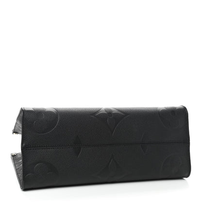 Louis Vuitton Empreinte Monogram Giant Onthego MM Black 4 of 8