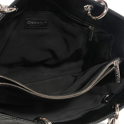 Chanel Caviar Grand Shopping Tote GST Black 5 of 7