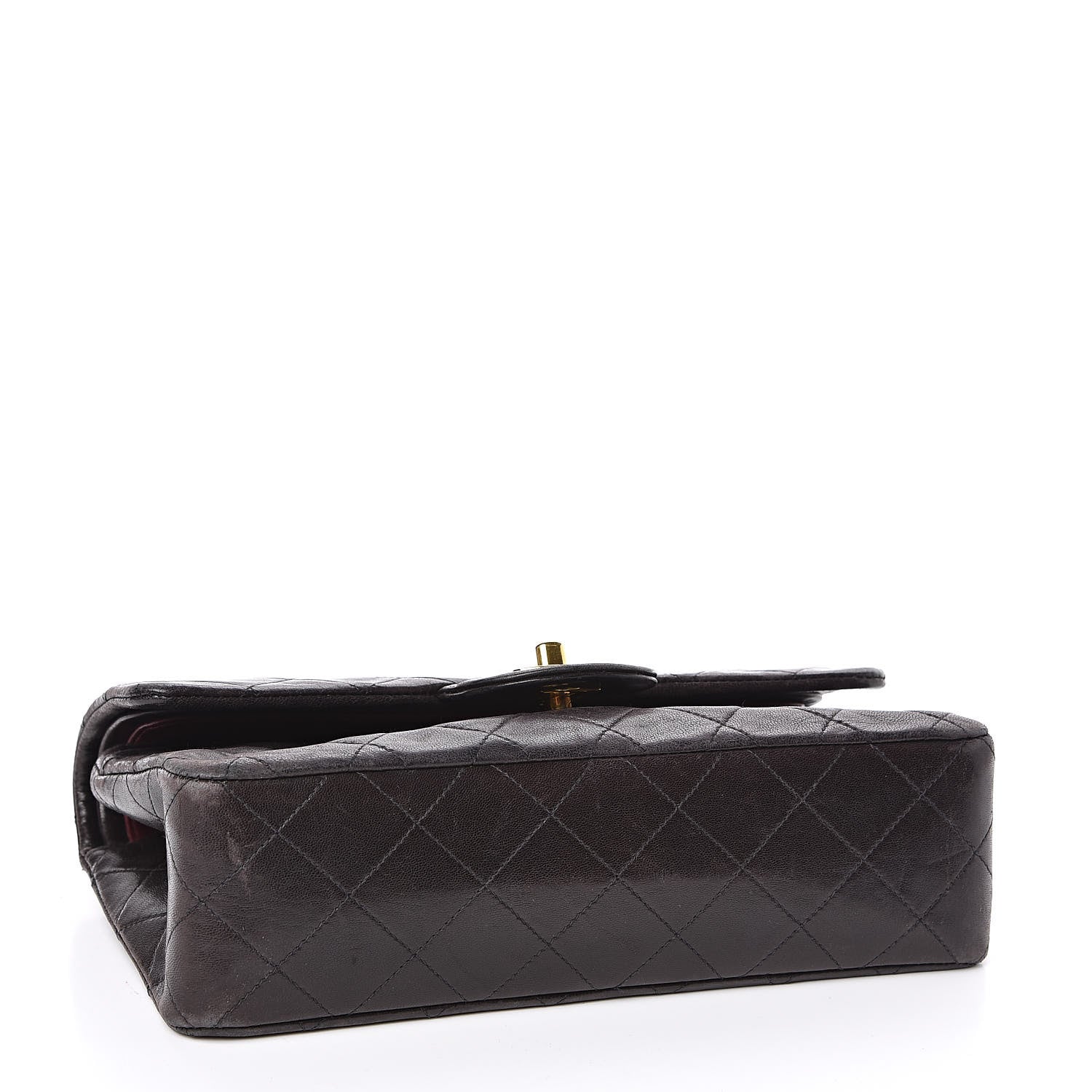 Chanel Lambskin Quilted Small Double Flap Black 4 of 10