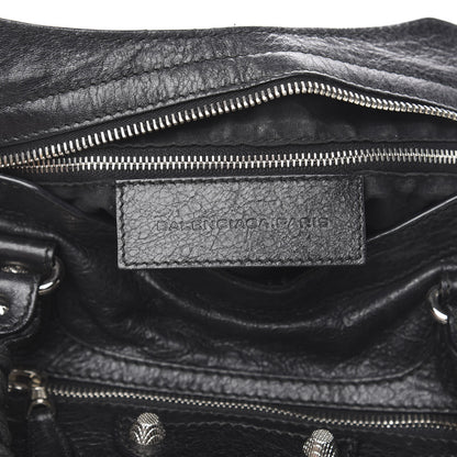 Balenciaga Agneau Giant 12 Silver Hardware City Black 9 of 16