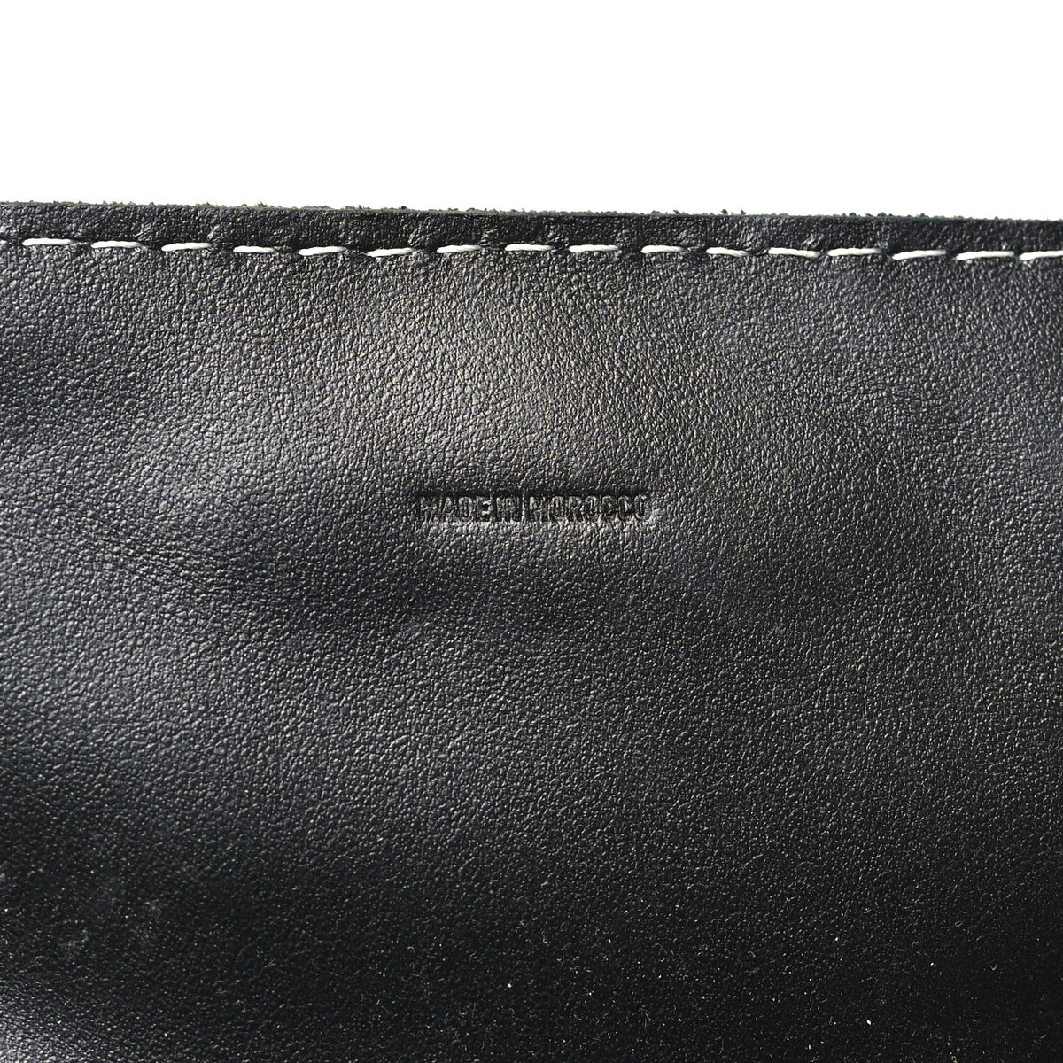 Raffia Le Petit Panier Soli Black