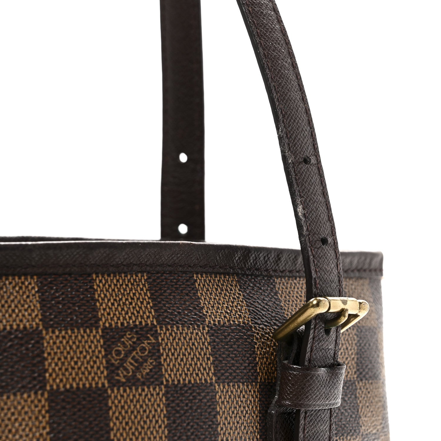 Louis Vuitton Damier Ebene Marais Bucket 23 12 of 12