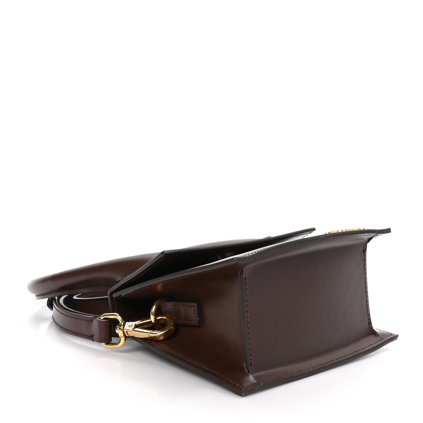Smooth Calfskin Le Chiquito Moyen Brown