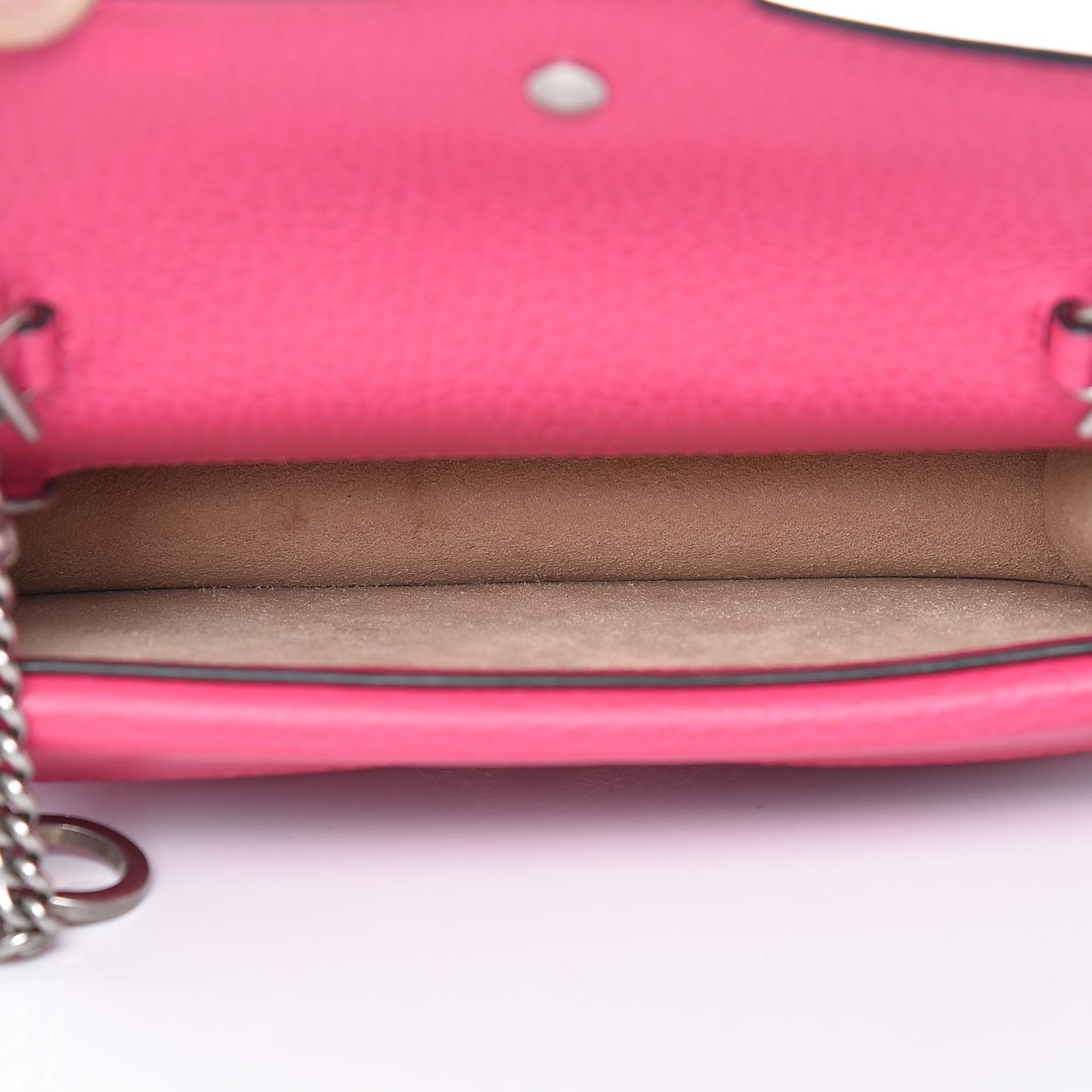 Dollar Calfskin Crystal Super Mini Dionysus Shoulder Bag Box Pink Black Diamond