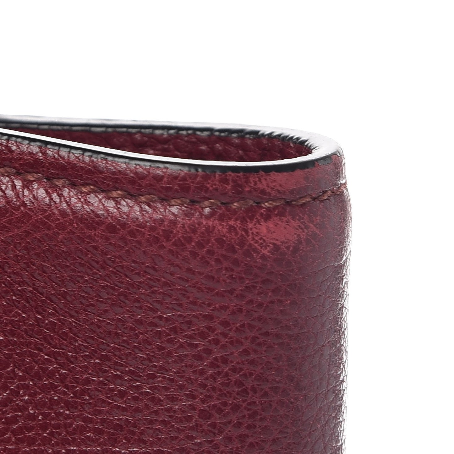 Glace Calf Twin Pocket Tote Ametista