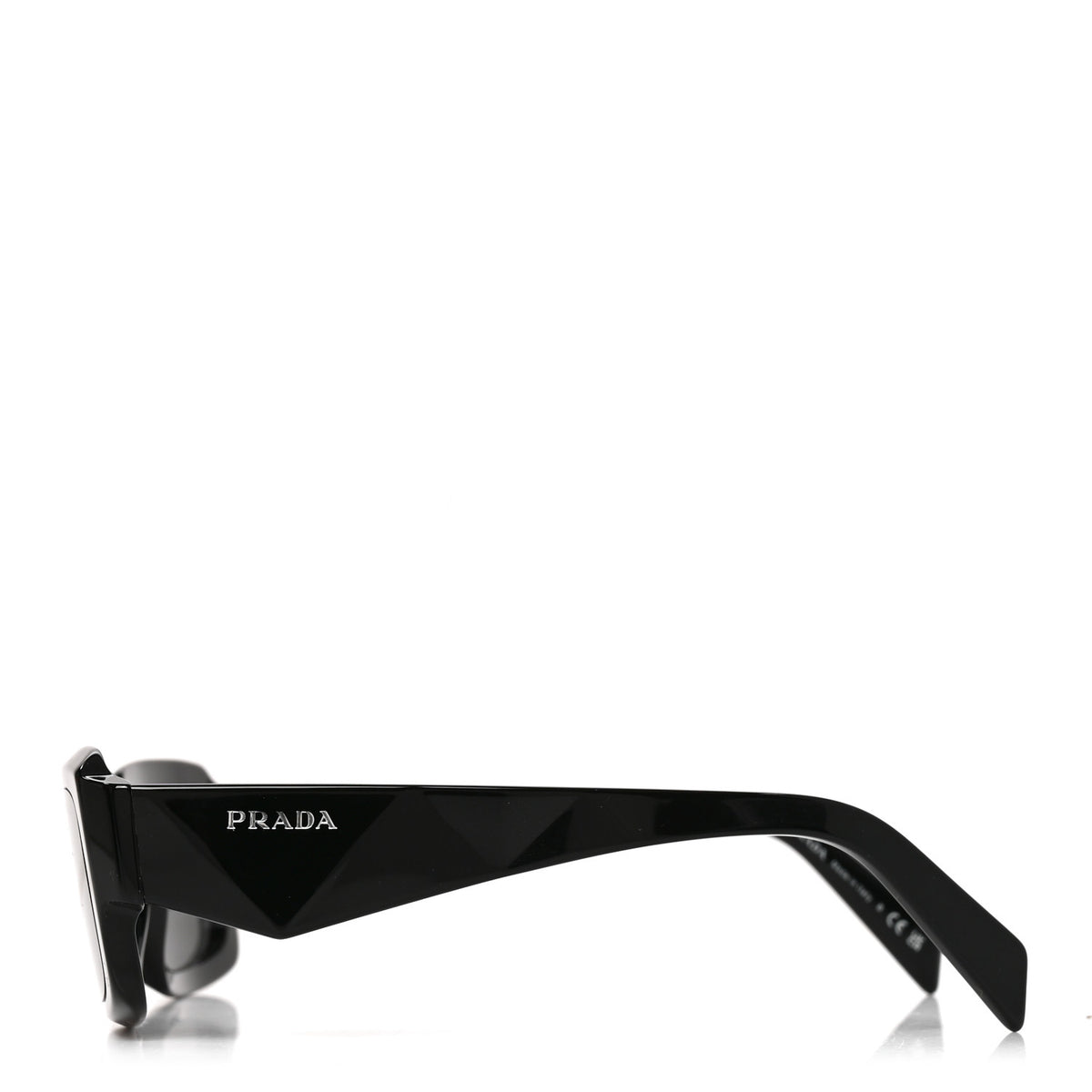 Prada Acetate Symbole Sunglasses SPR 27Z Black 3 of 7