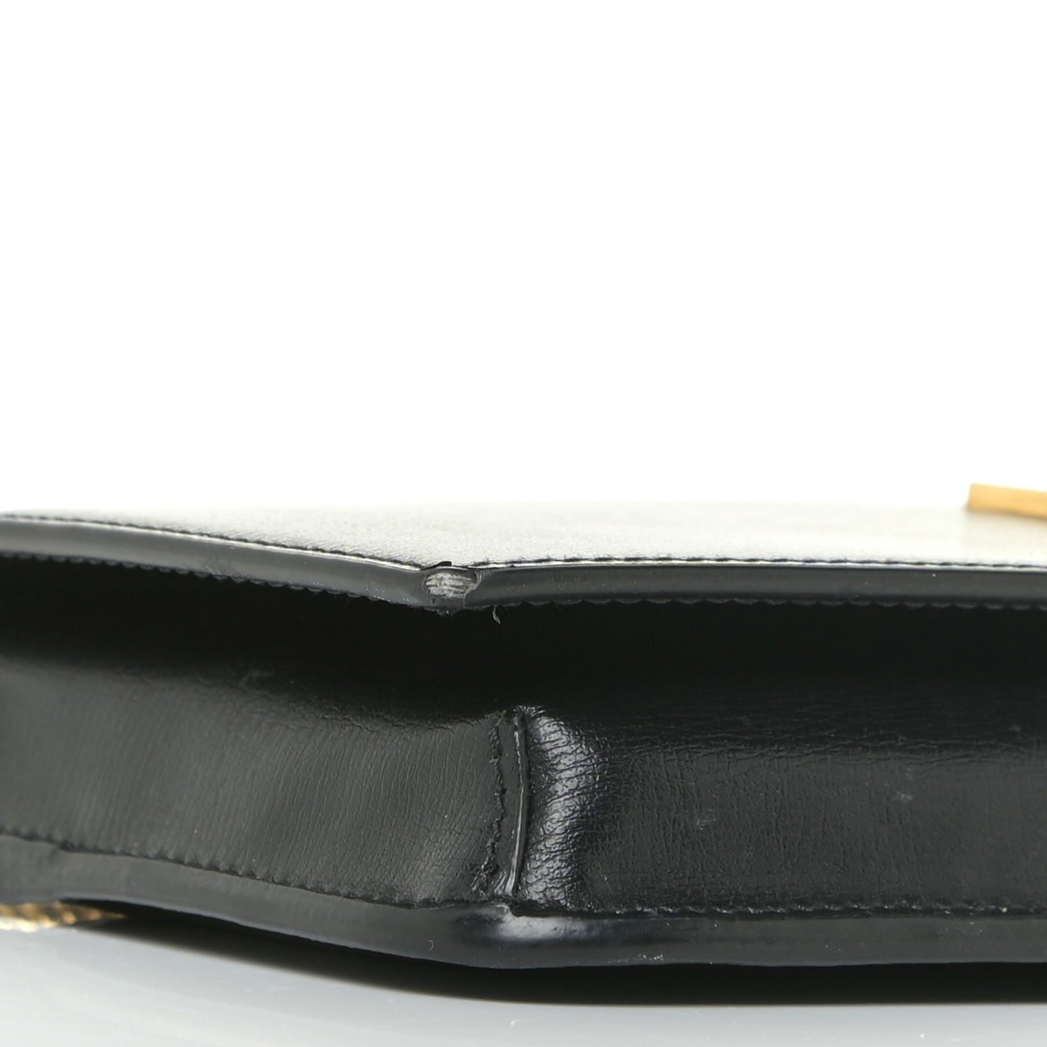 Saint Laurent Smooth Calfskin Monogram Phone Holder Crossbody Black 8 of 23